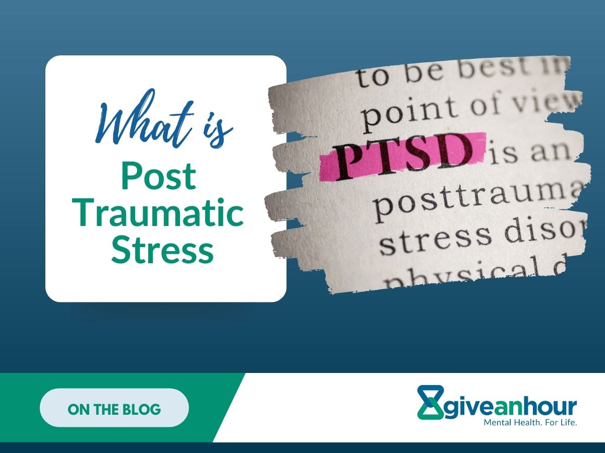 What Is Post Traumatic Stress Disorder? - Give An Hour