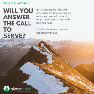will you answer the call to serve