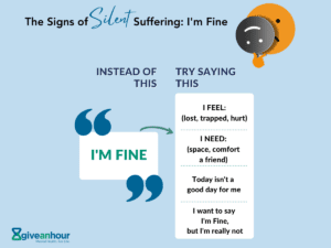 I'm Fine: A Sign of Silent Suffering