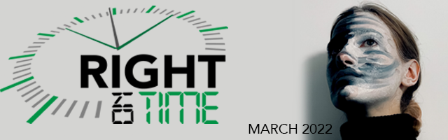 Give an Hour monthly newsletter: Right on Time - March 2022
