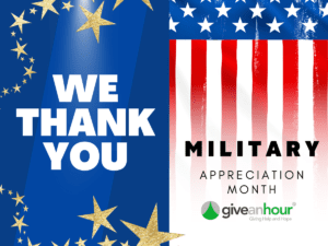 Give an Hour Appreciates Military, Veterans Every Day of the Year